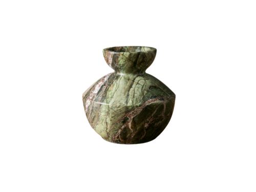 Rhodes Marble Vase in Green Forest image